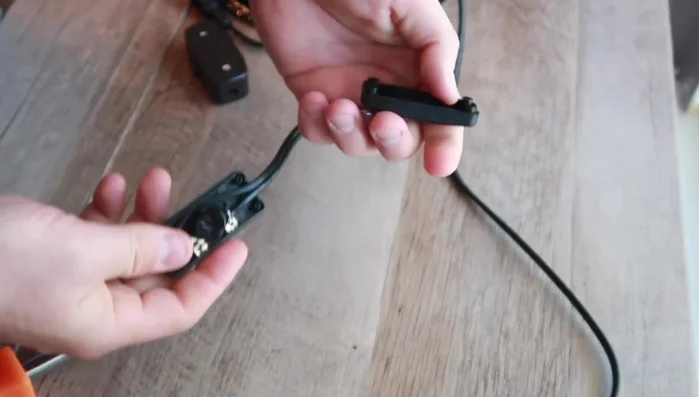 Remove the old switch. It may be necessary to gently twist or pry it off.