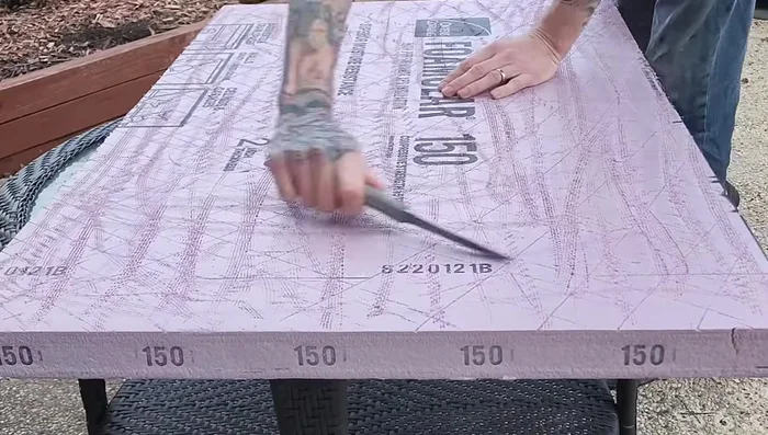 Silicone the back and place side panels in the enclosure, adding weight to secure.