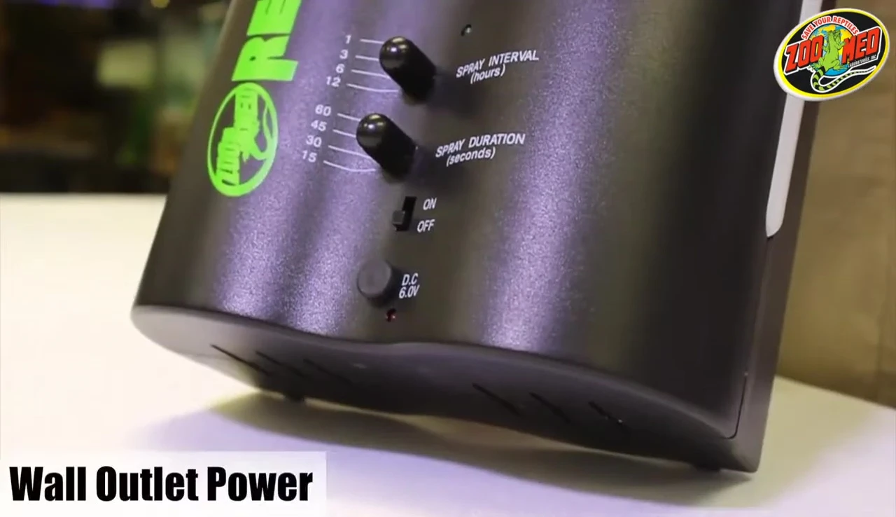 Plugging in the AC adapter