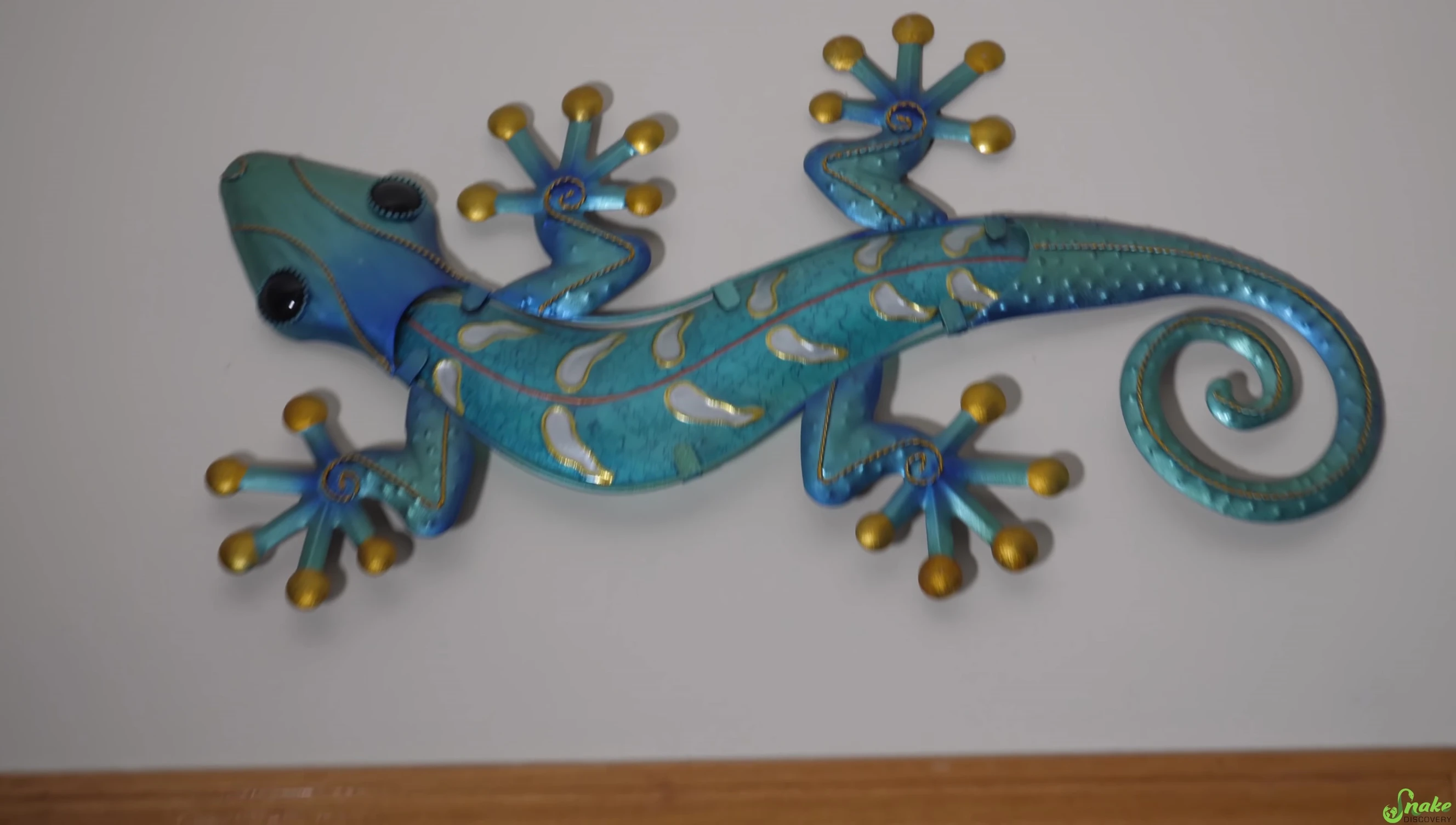 Reptile-themed art