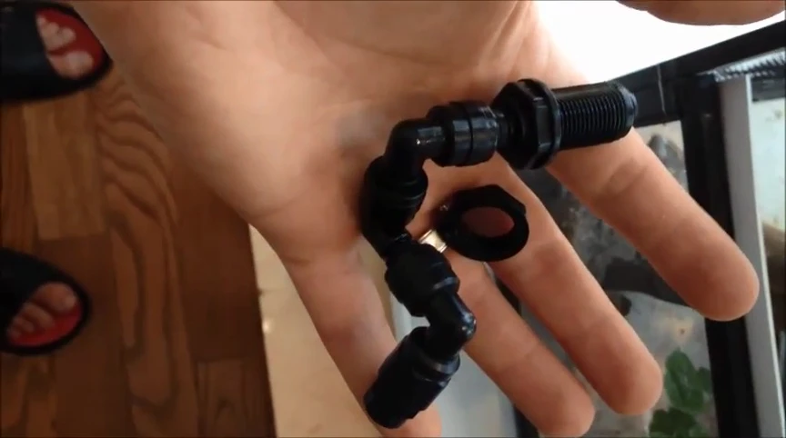 Misting nozzle installation