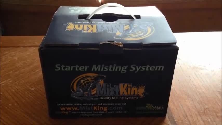 The MistKing starter kit box