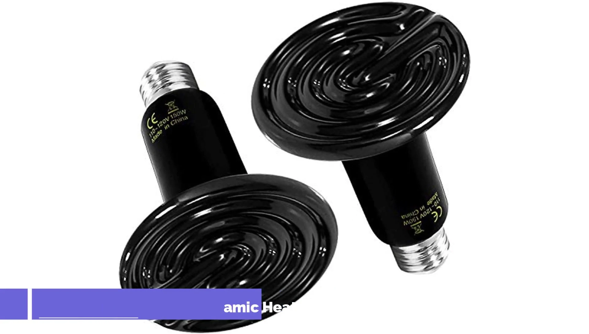 The Simple Deluxe Reptile Ceramic Heat Emitter.