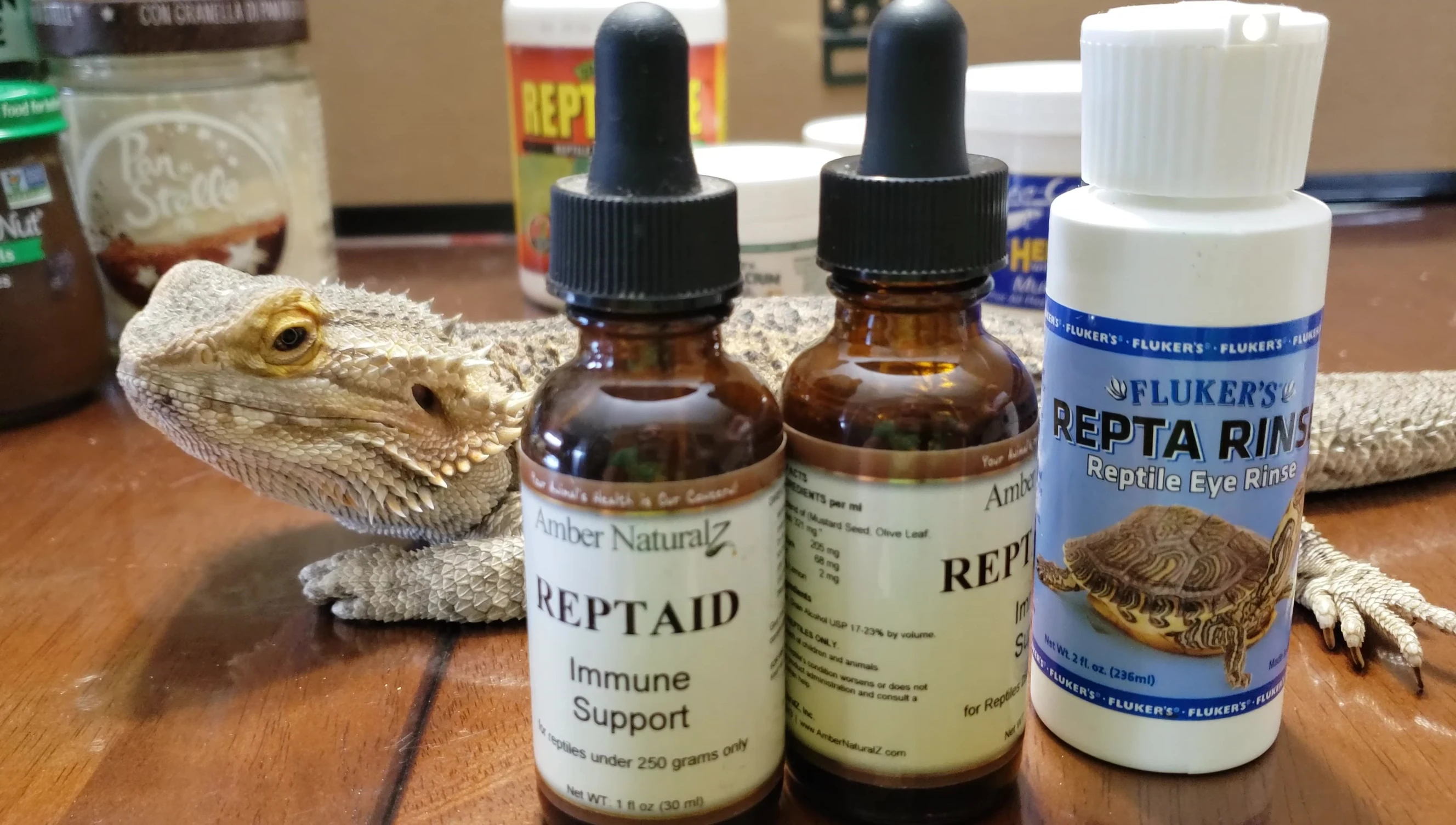 Bottle of Repti-Boost.