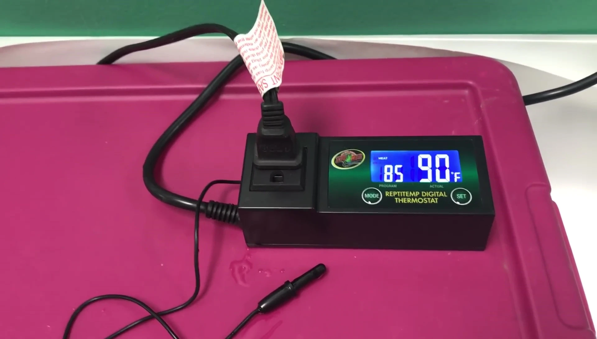 Discussion on redundancy in thermostat use.
