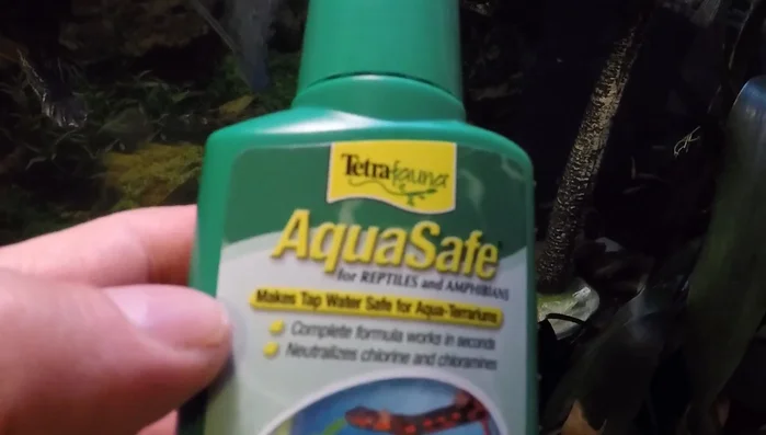 Use a water conditioner. Neutralize tap water with a product like Aquasafe to remove chlorine and other harmful chemicals.
