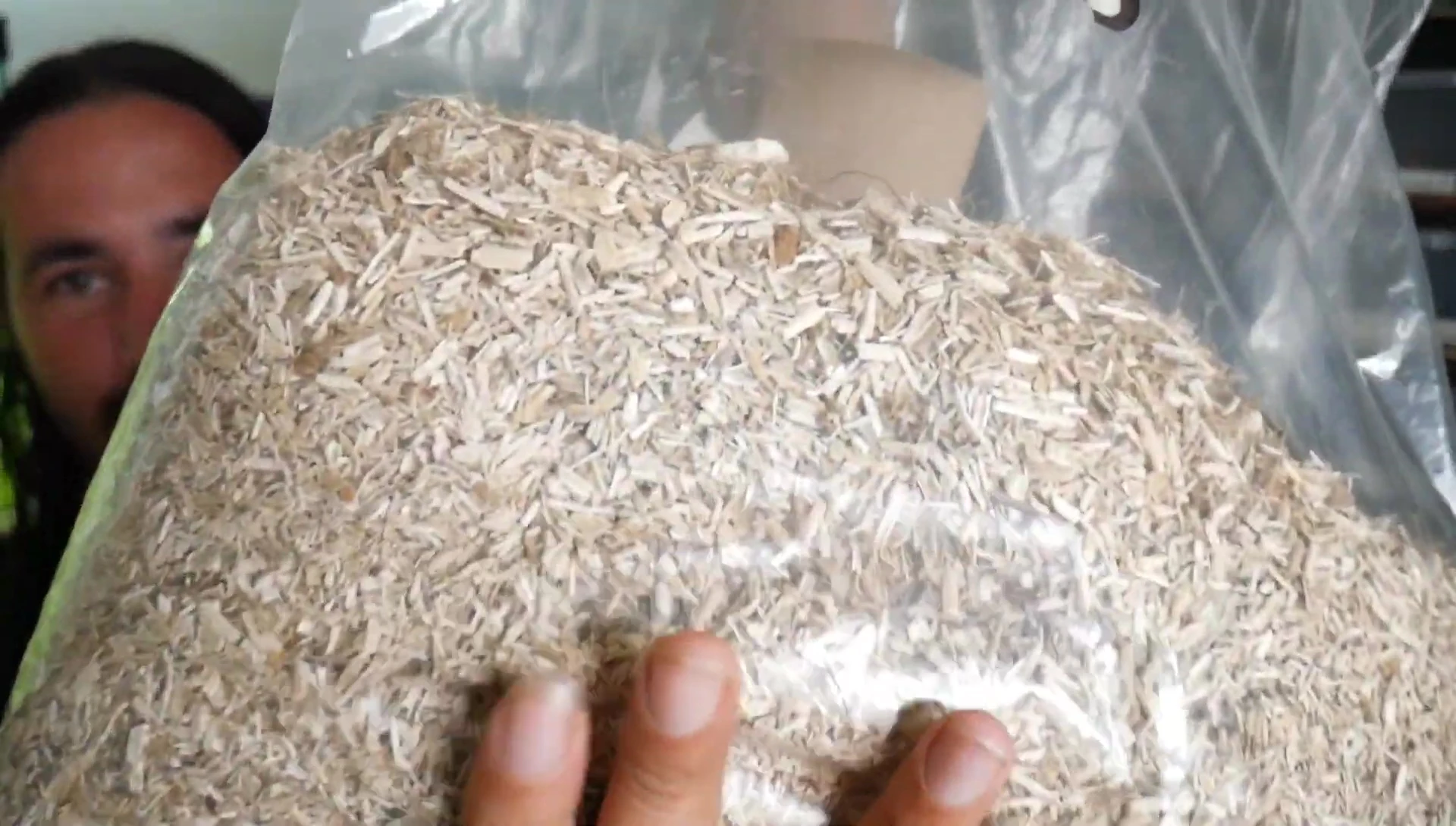 Close-up of Royal Hemp bedding, showcasing its texture.