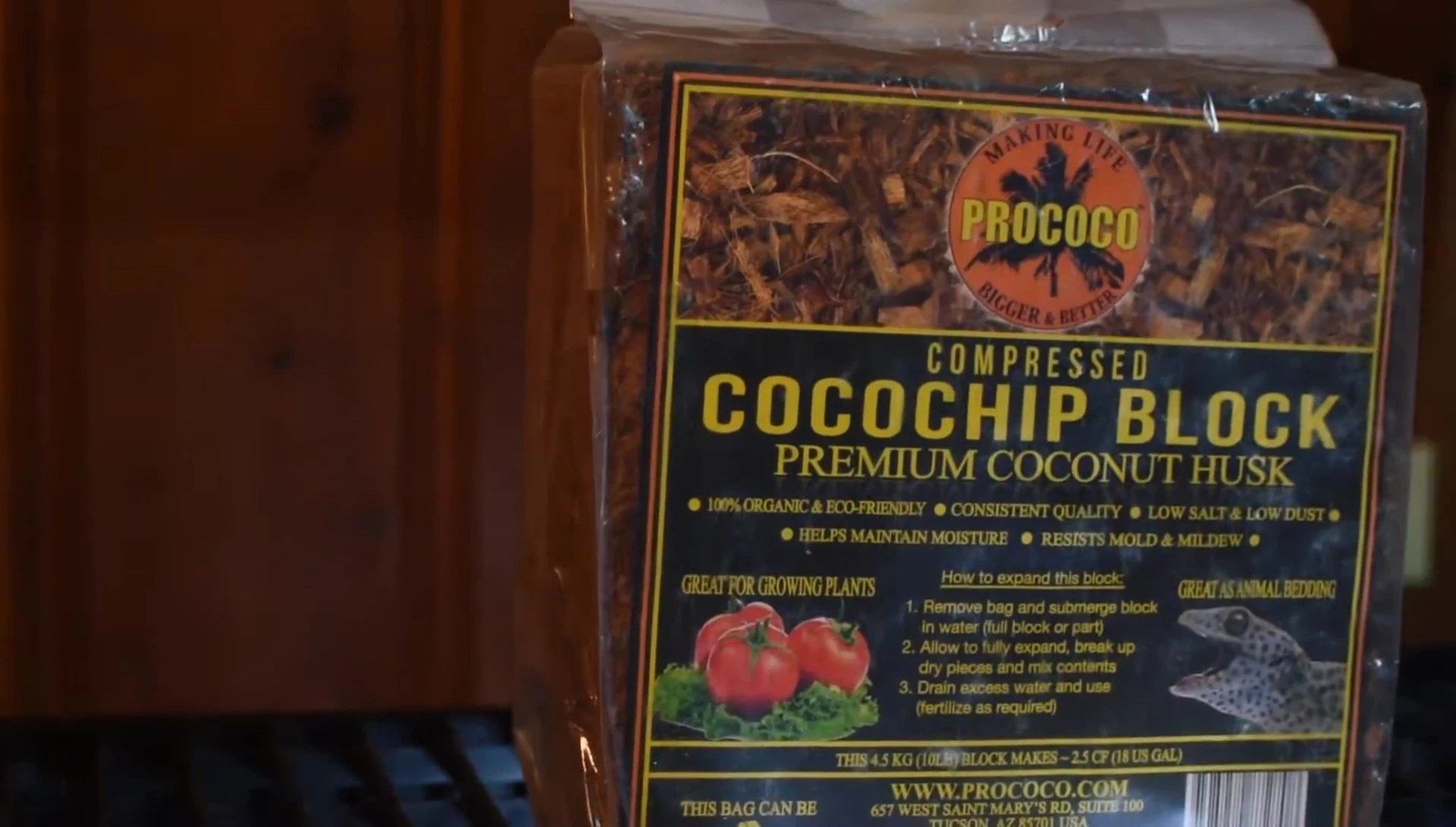 Pro Coco Coco Chip Block packaging