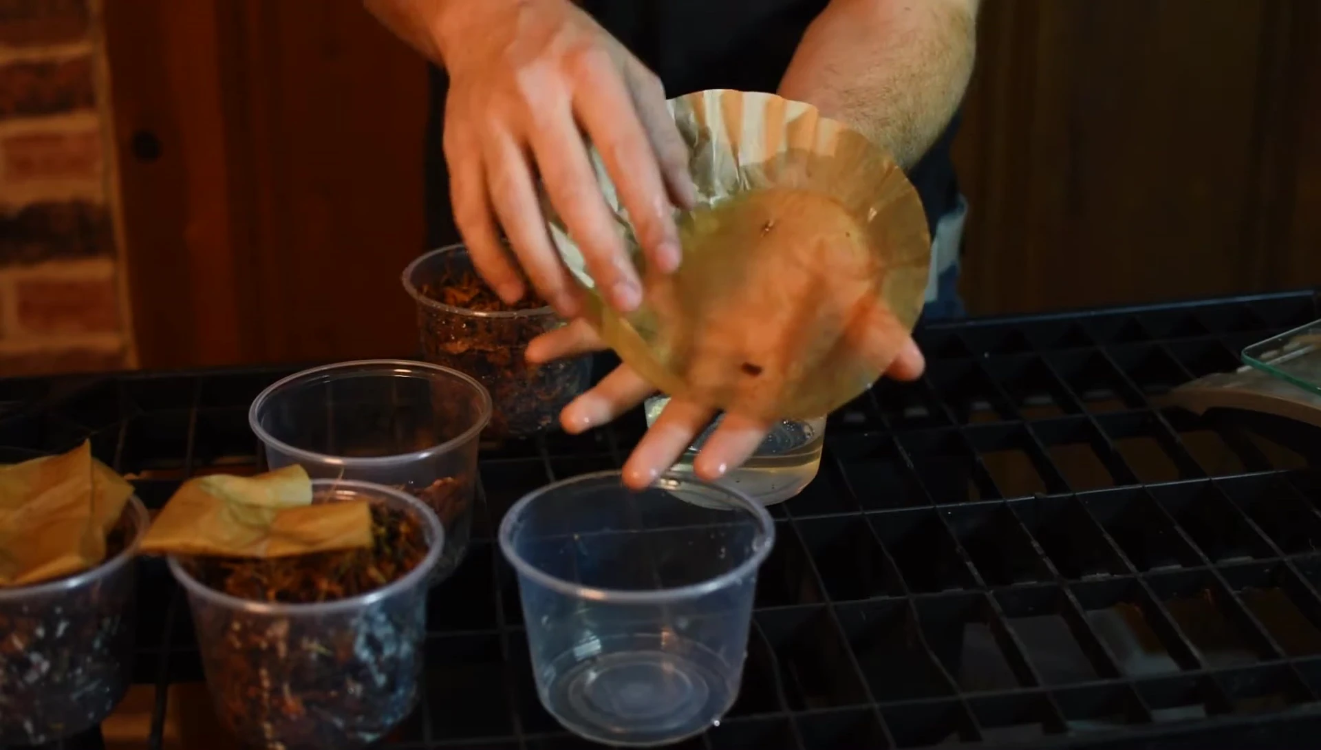 Results of the dust and absorbency test