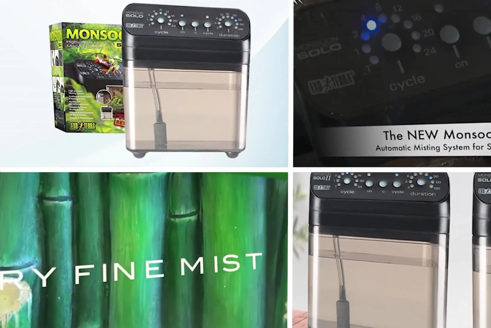 Exo Terra High Pressure Humidifier displayed