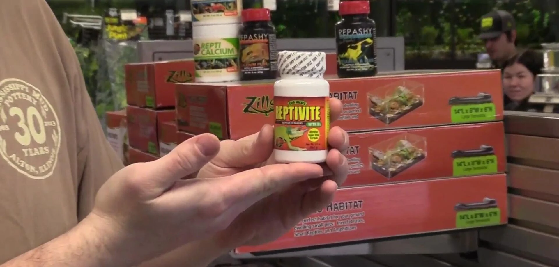 Reptivite multivitamin packaging