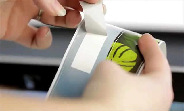 The removable rectangle section of the HabitatWraps background.