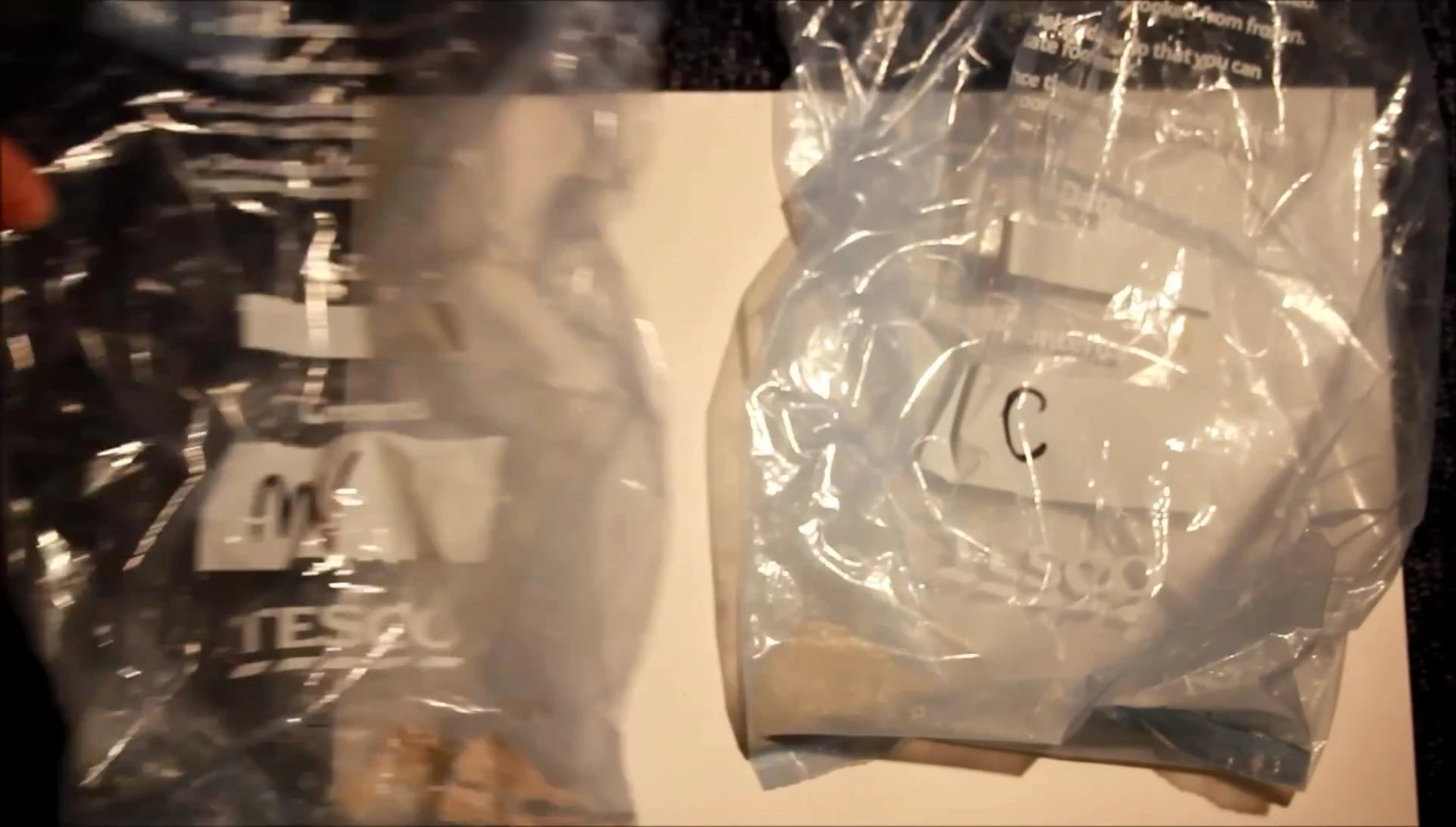 Demonstrating how to dust crickets with calcium