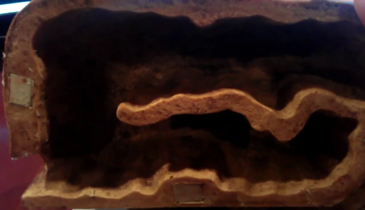 Two-tiered design of the den