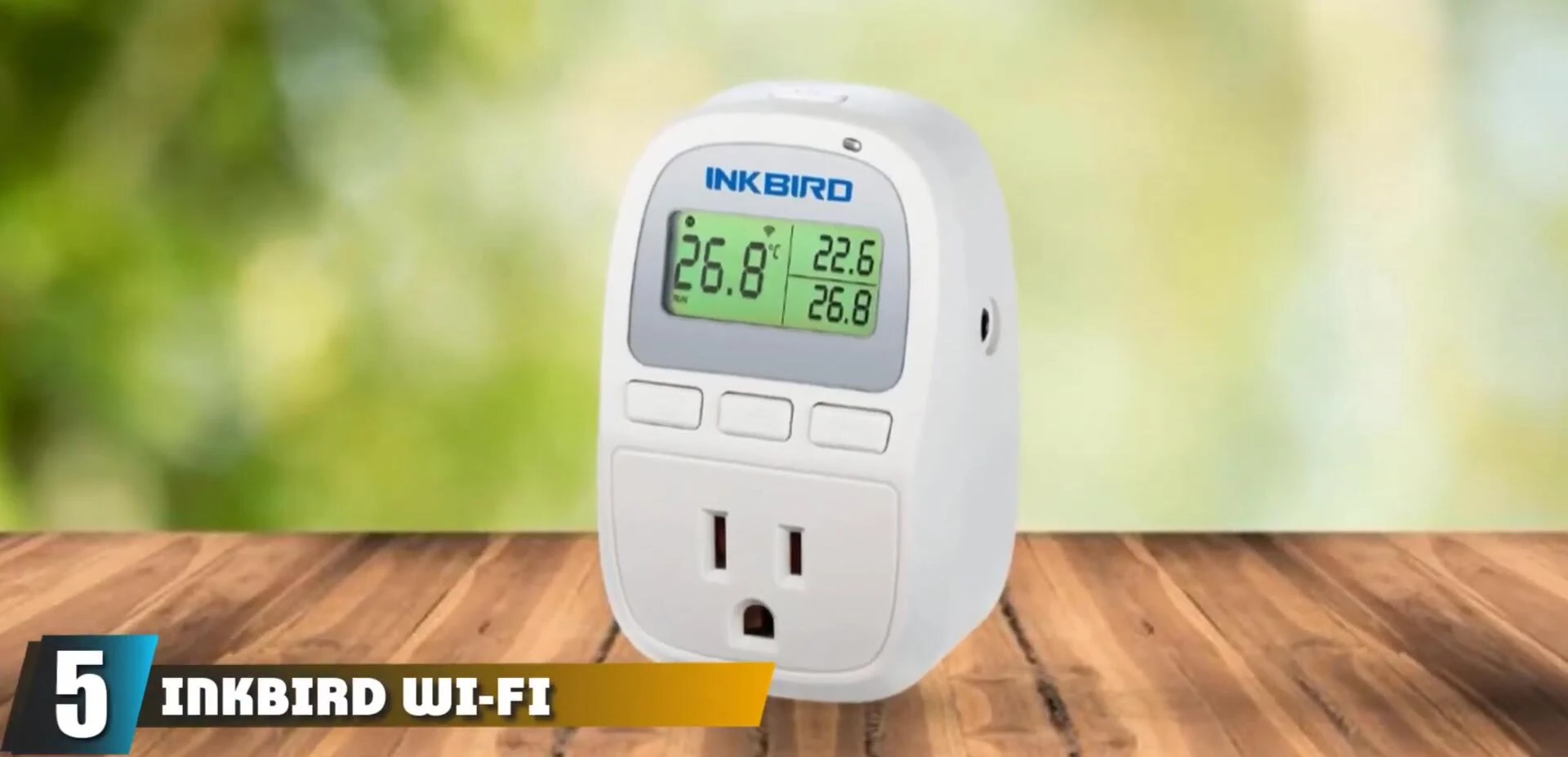 Inkbird WiFi Aquarium Dual Probe Thermometer