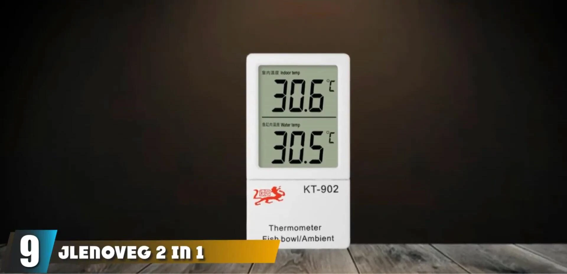 JLNOV-2 in 1 Fish Tank Thermometer