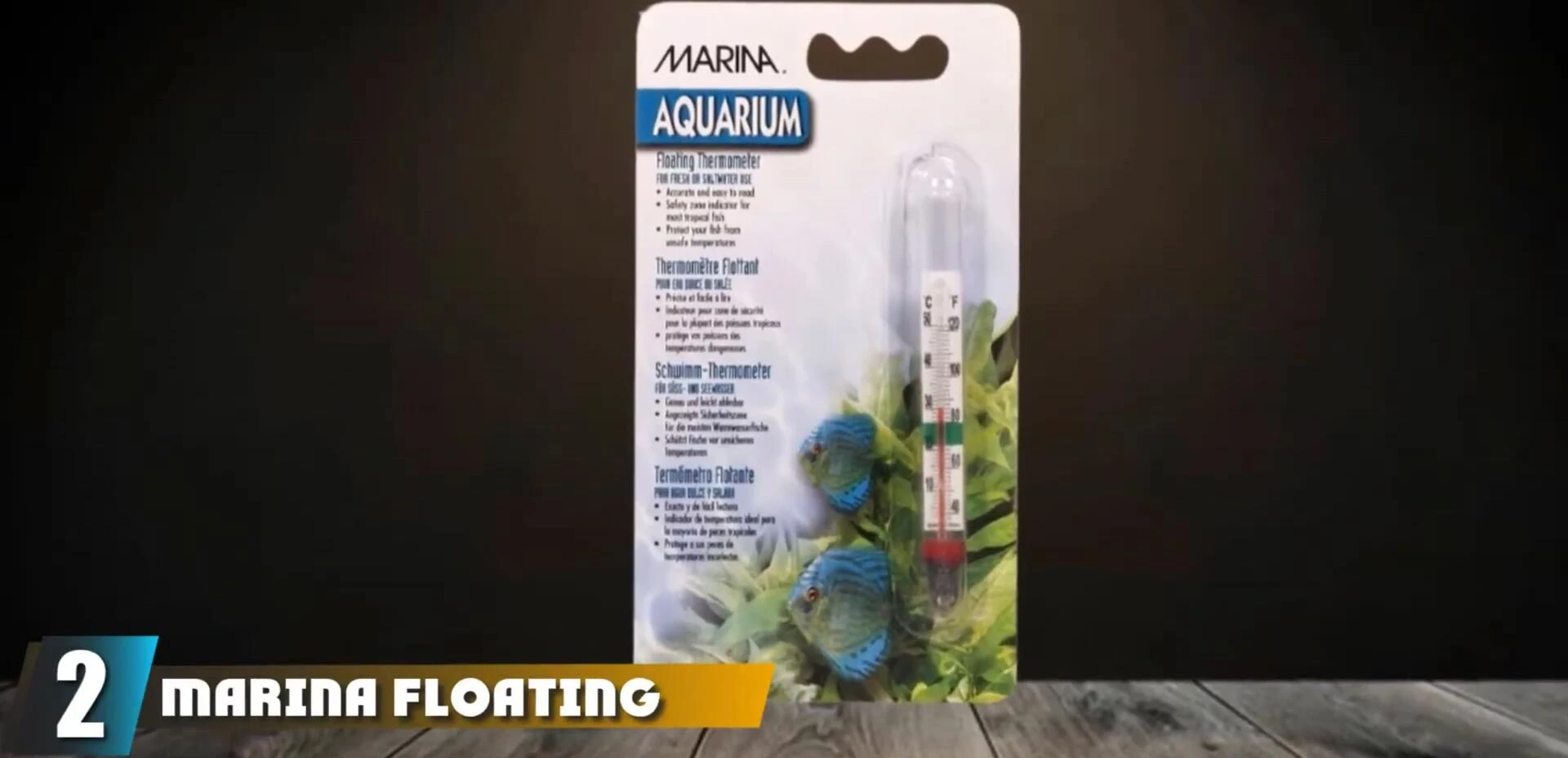 Marina Floating Thermometer with Suction Cup