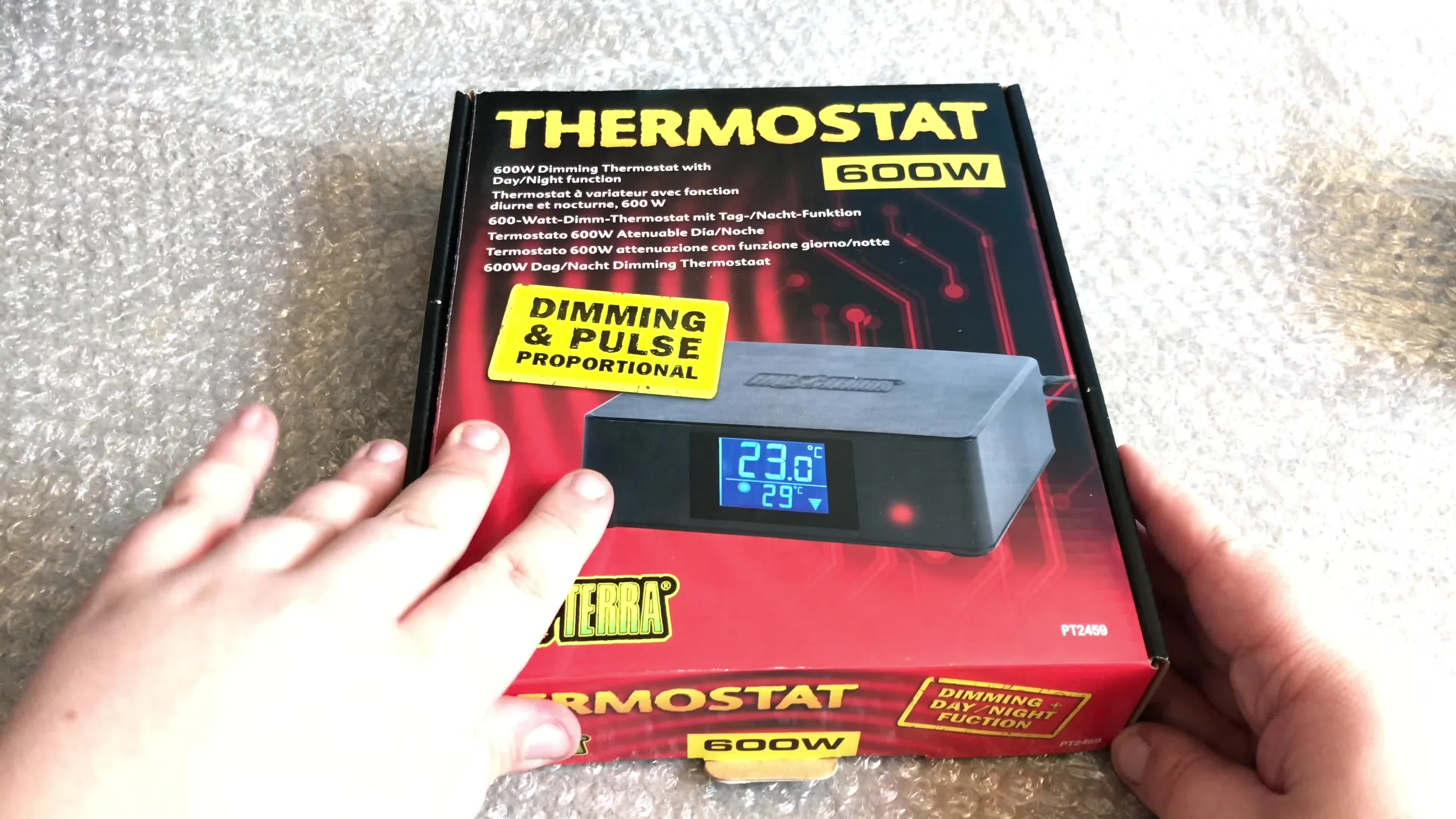 Exo Terra Thermostat box