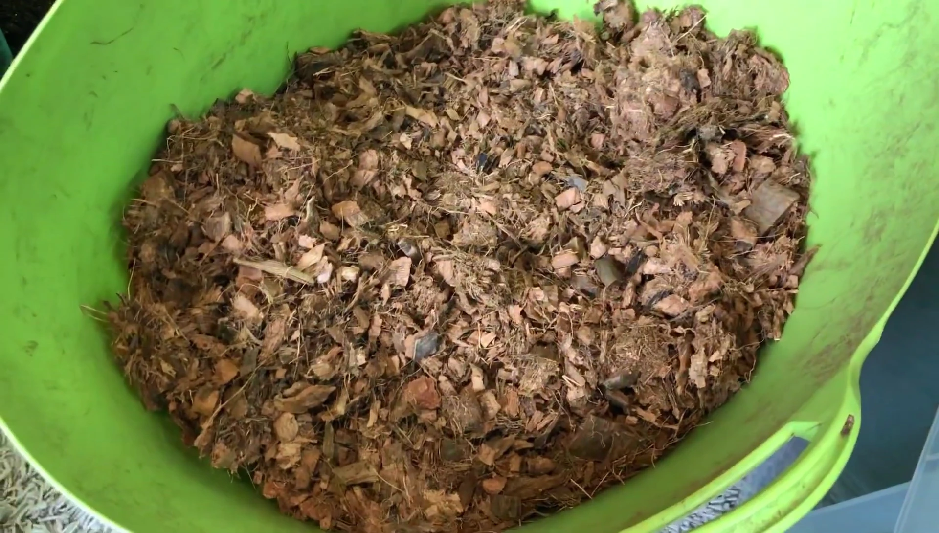 Close-up of Tropics coconut fiber