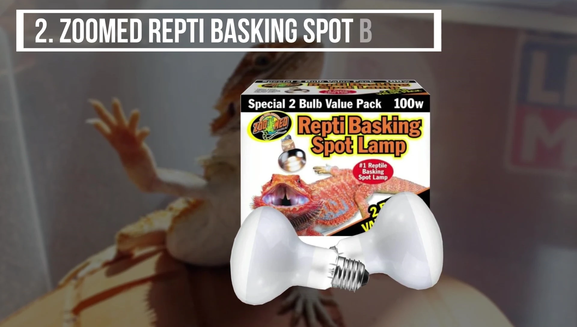 Zoo Med Repti Basking Spot Bulb packaging