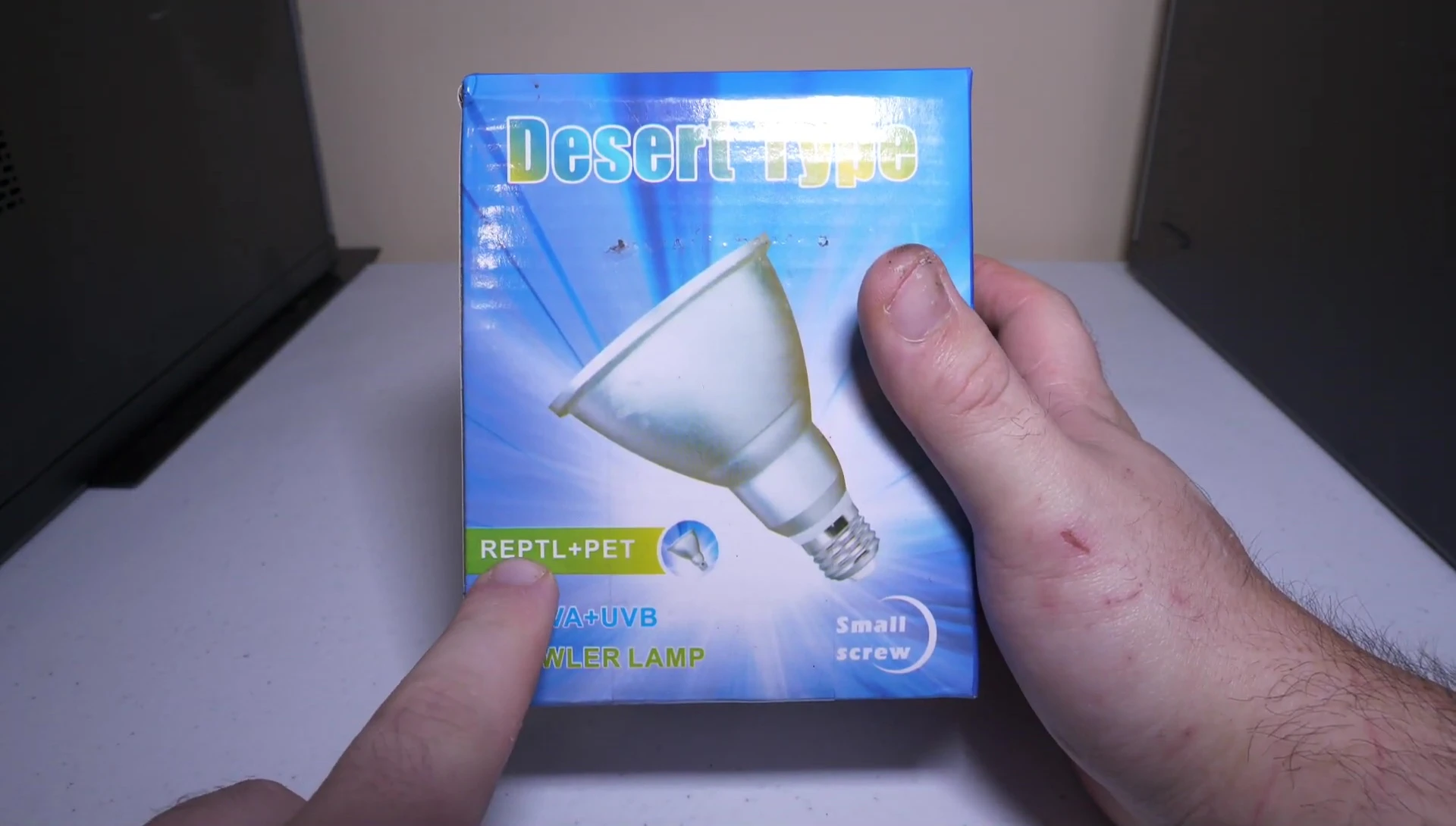 Package showing 'Rept L Plus Pet' label