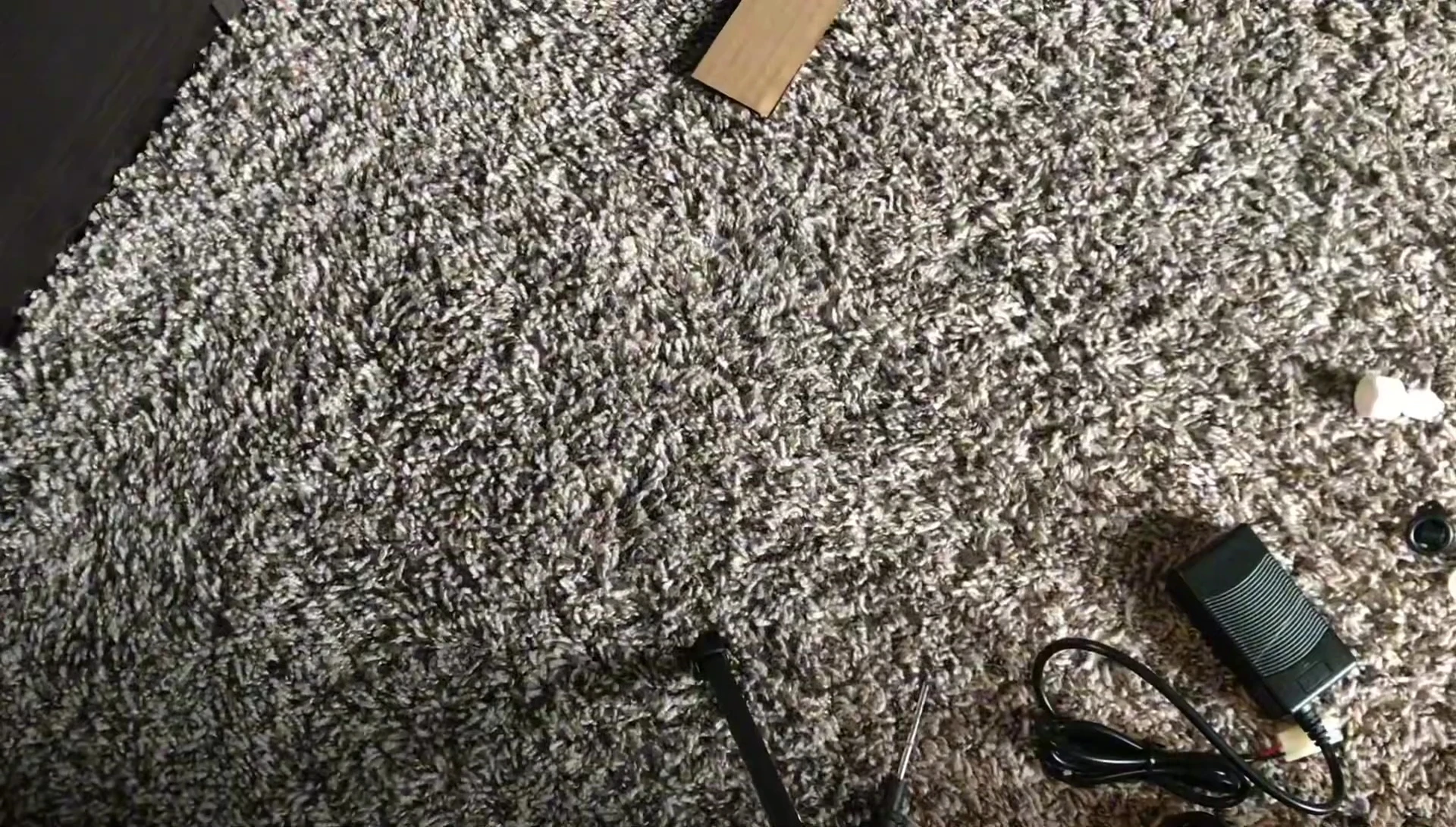 Unboxing the digital timer.