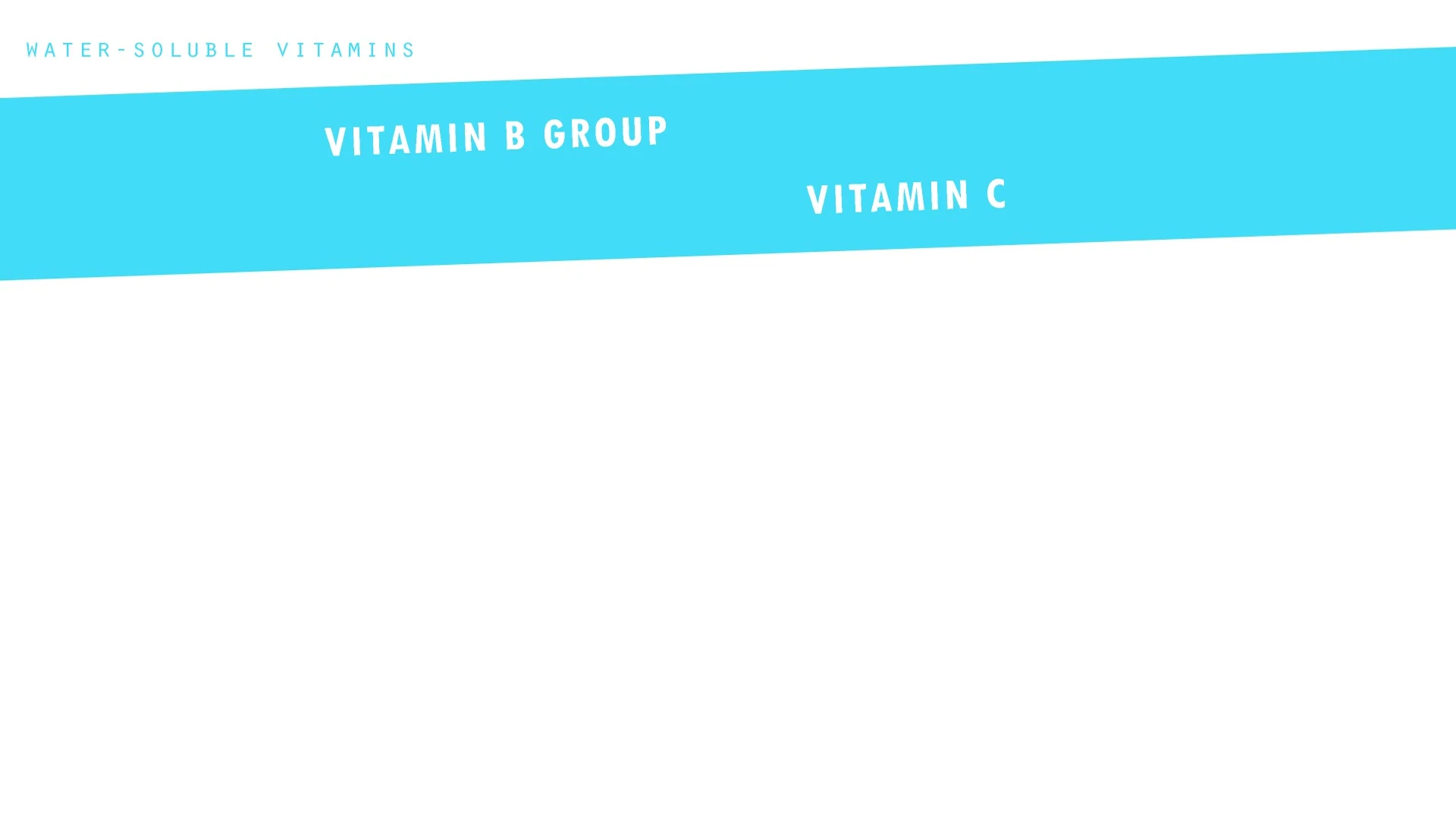 Image highlighting various food sources providing B vitamins.