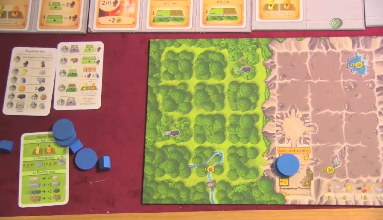 The player placing tiles on the board.