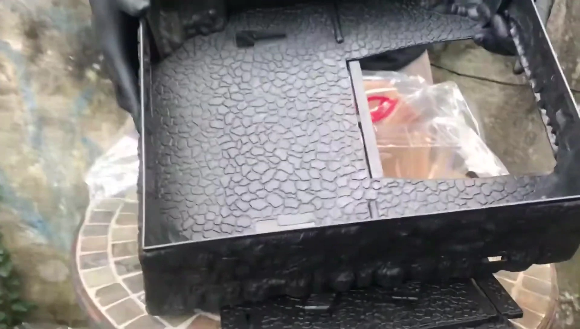 The base of the Turtle Topper