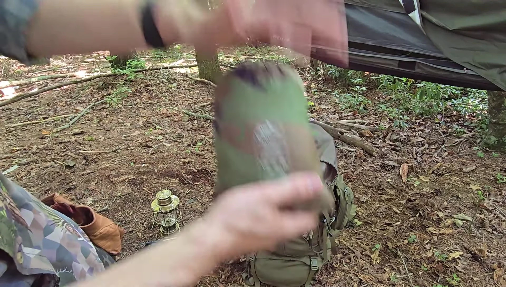 The Helinox Super Tarp Small.
